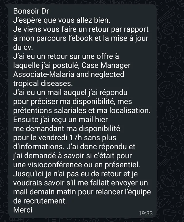 Avis d'un participant au bootcamp Révèle ton Potentiel Pro